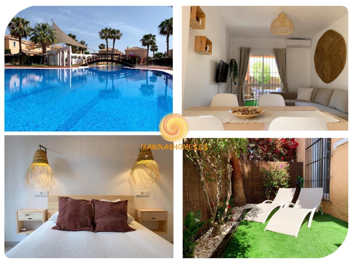 Appartamento Marinas Sol - Tu Hogar Con Jardin Privado! Vera Esterno foto